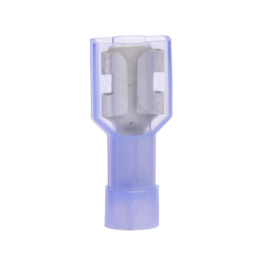 Disconnect Terminal, Heat Shrink, Fully Insulated Fem. 16-14ga 0.250" Term.