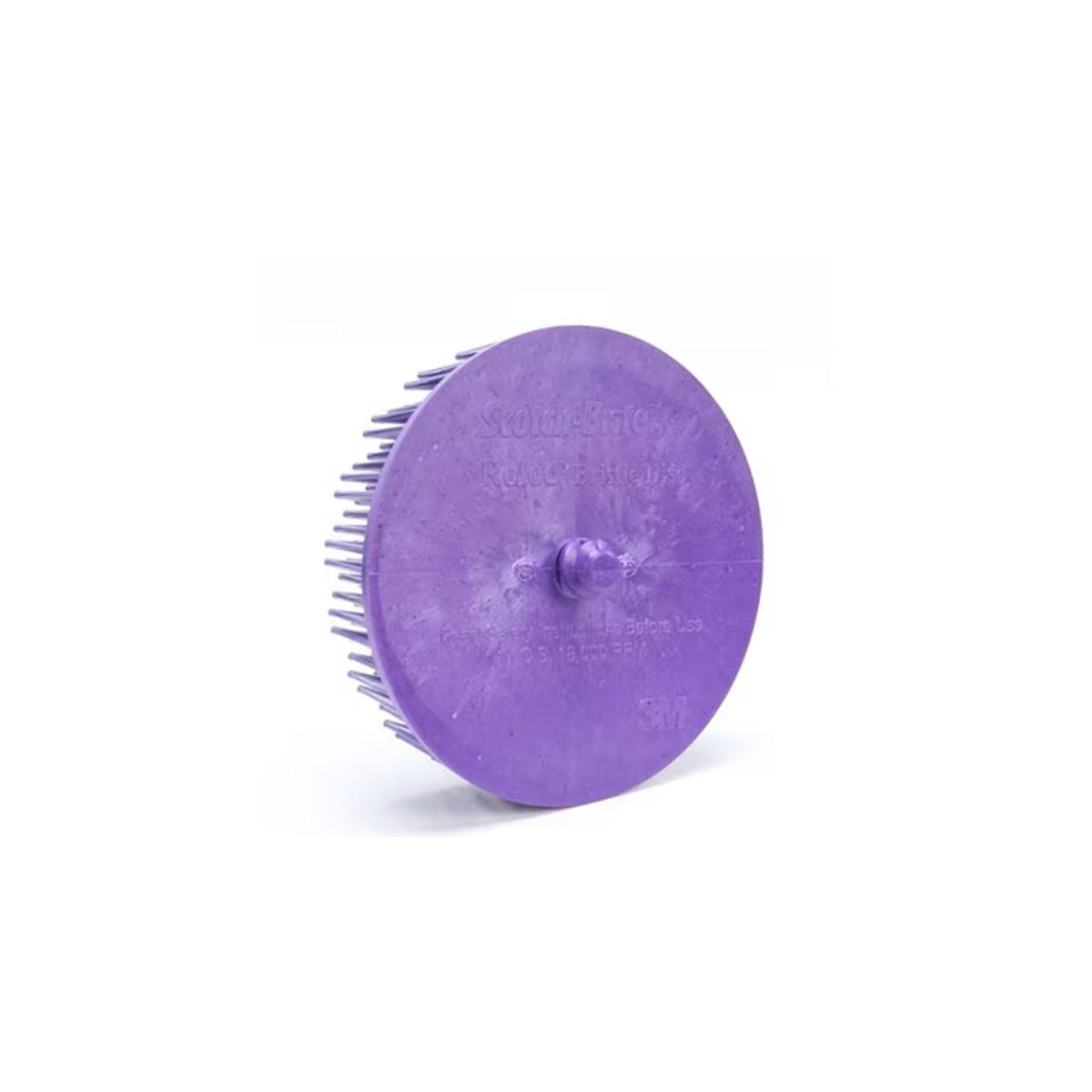 3” Scotch-Brite Purple Body Man’s Bristle Disc 36 Grit