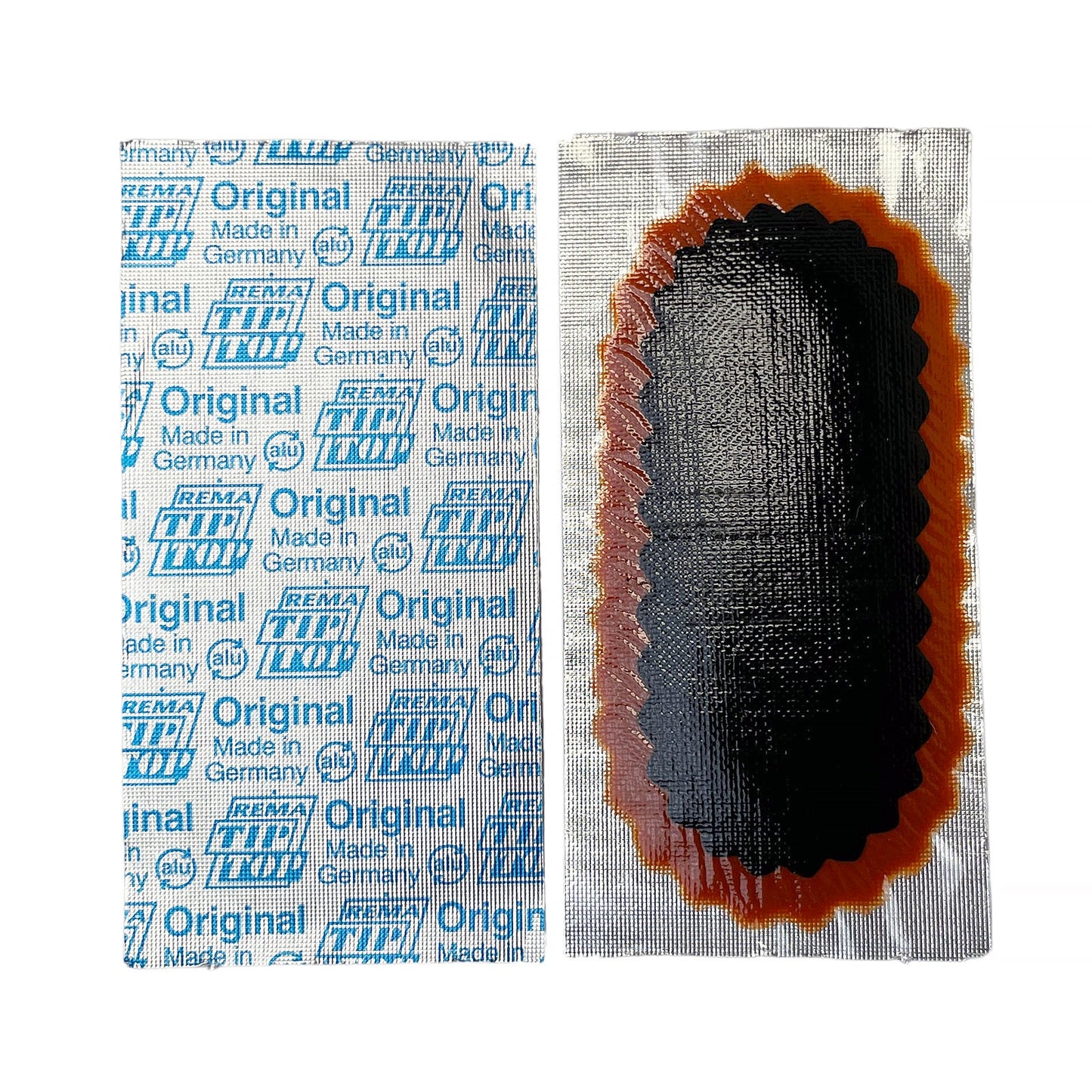 Rema 7 Tube Patch, 3" x 1-1/2" Oval, Red Edge (30 bx)