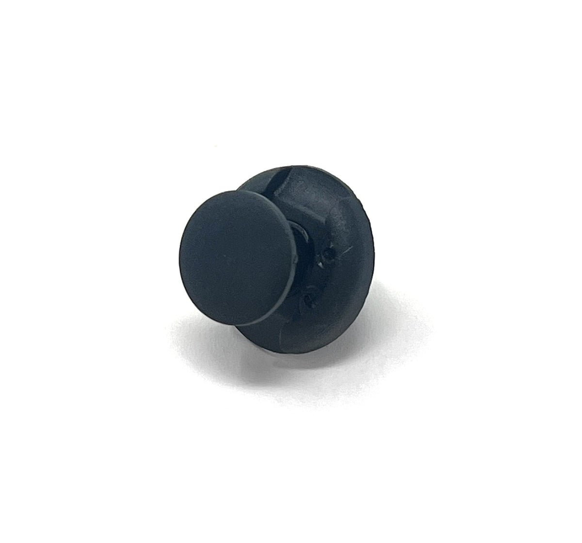 Black Nylon Front Bumper Push-Type Retainer Head Diameter 20mm, Stem Length 13mm, Fits Into 10mm Hole (Pack of 25)