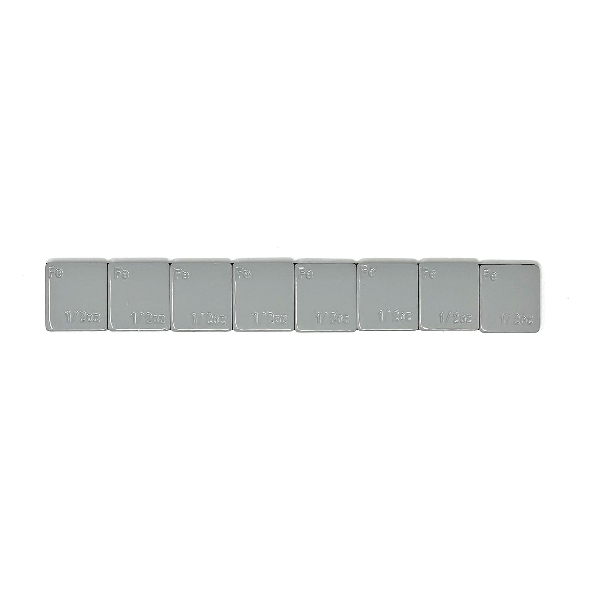 Adhesive Wheel Weight - 1/2oz, Gray, Low Profile - 280 pc