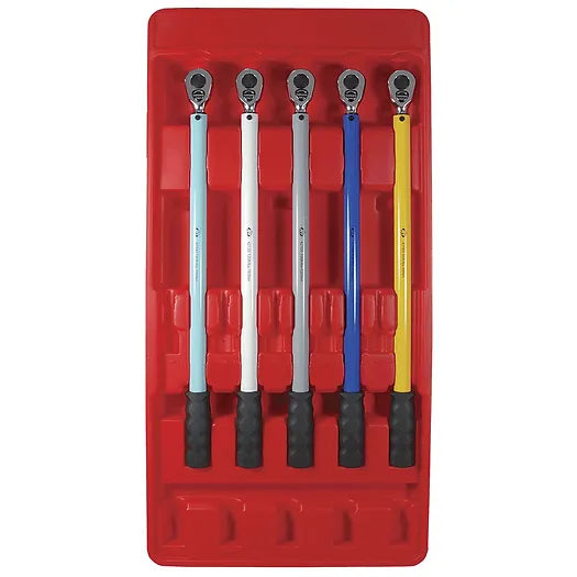 AFF 5 pc Preset Torque Wrench Set - 1/2