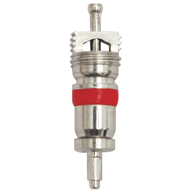 Large Bore Nickle Plated Valve Core - Red Seal - 100 pk