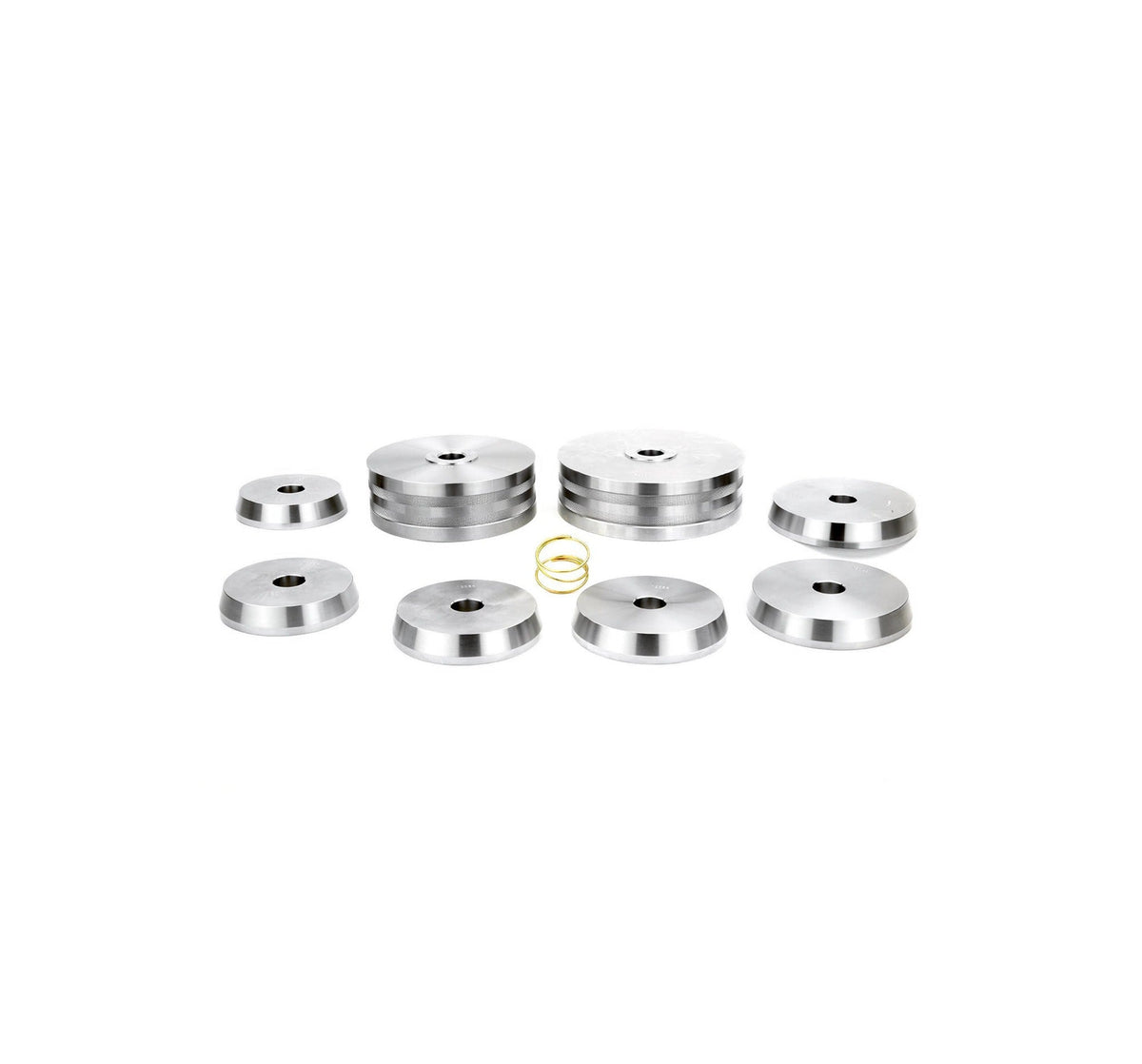 Complete Adapter Set for Heavy truck (Hubless flat Rotors) Ammco , Hunter, Accuturn, Bosch