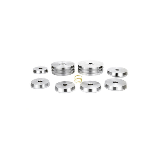 Complete Adapter Set for Heavy truck (Hubless flat Rotors) Ammco , Hunter, Accuturn, Bosch
