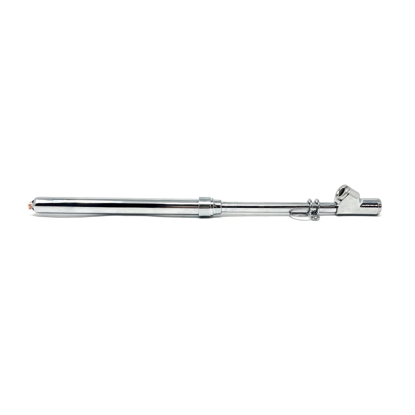 Straight-On Dual Foot Air Gauge - 12", 10-150 PSI, Chrome