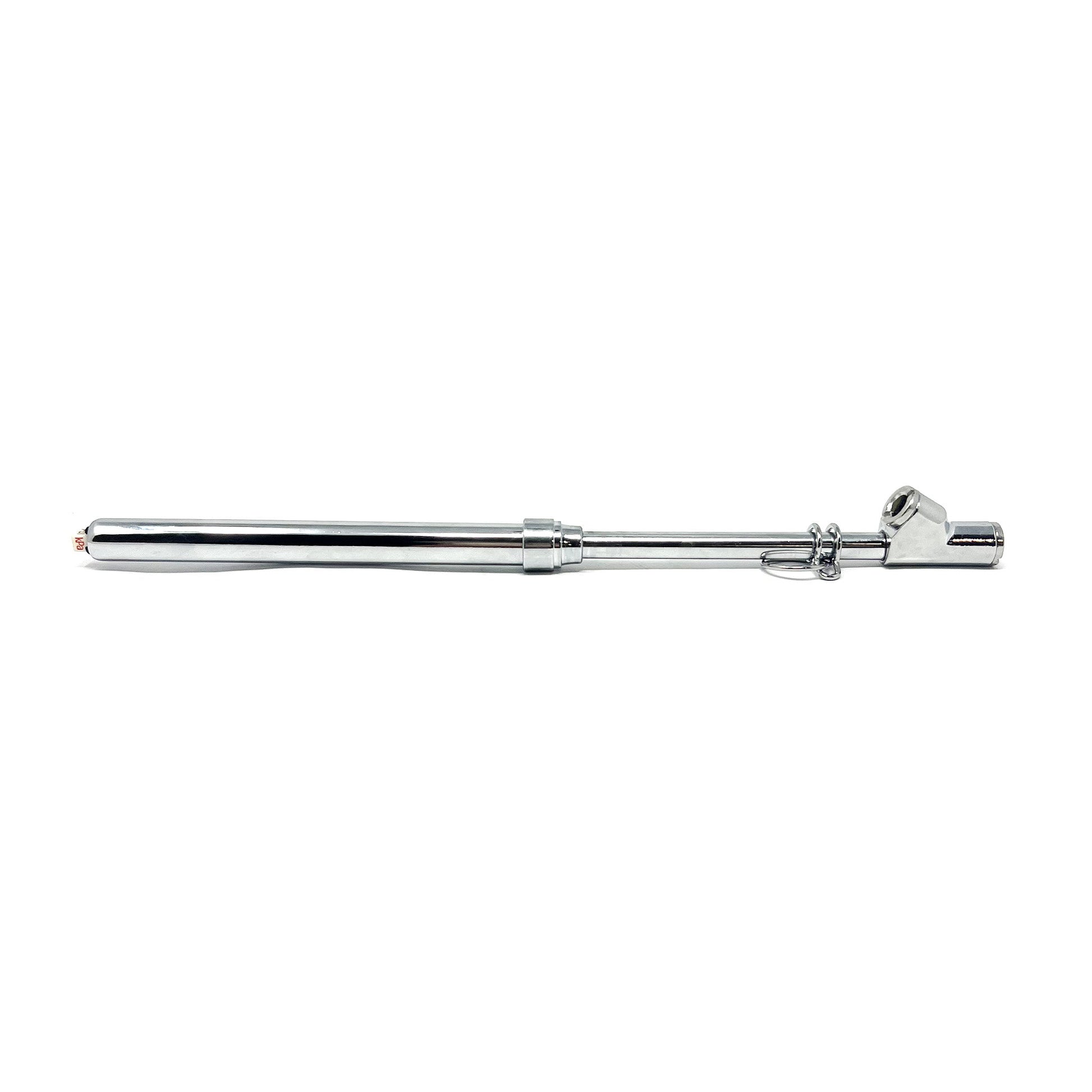 Straight-On Dual Foot Air Gauge - 12", 10-150 PSI, Chrome