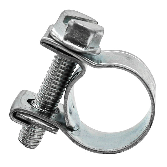 Fuel Injection Clamp - #4, 1/4", Zinc Plated - 10pk