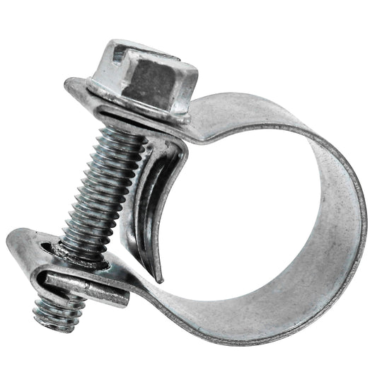 Fuel Injection Clamp - #8, 3/8", Zinc Plated - 10pk