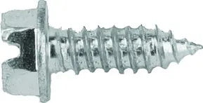 License Plate Screw -14 x 3/4" - 3/8" Head w/ Flathead - 1/2" Washer - 50 pk