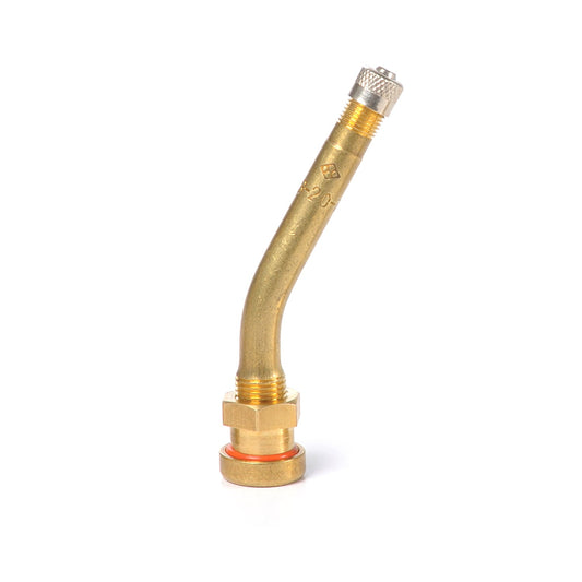 80 MS Tire Valve w/ 27 Deg. Bend - 10 pk