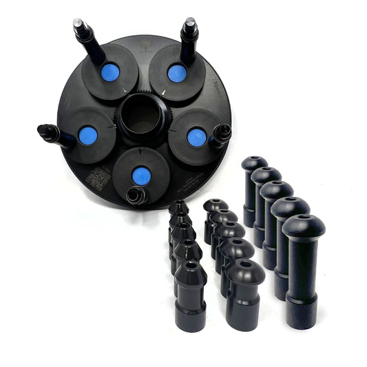 5-Lug SpeedPlate with 5 of Each Tip (Styles C, C Long, E)