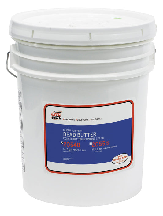 Rema 2054B Tire Mounting Lube - Liquid, Blue - 5 gal