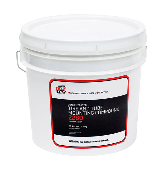 Rema 2280 Tire Mounting Compound - Concentrated, Brown - 25 lb