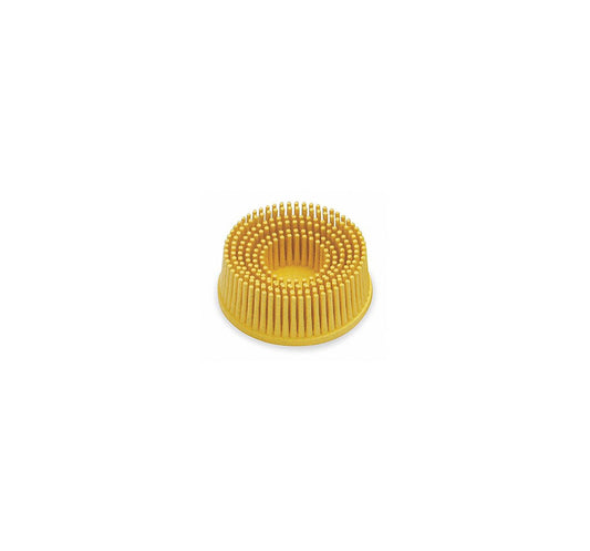 2" Bristle Disc Yellow, 80 Grit 10 PK