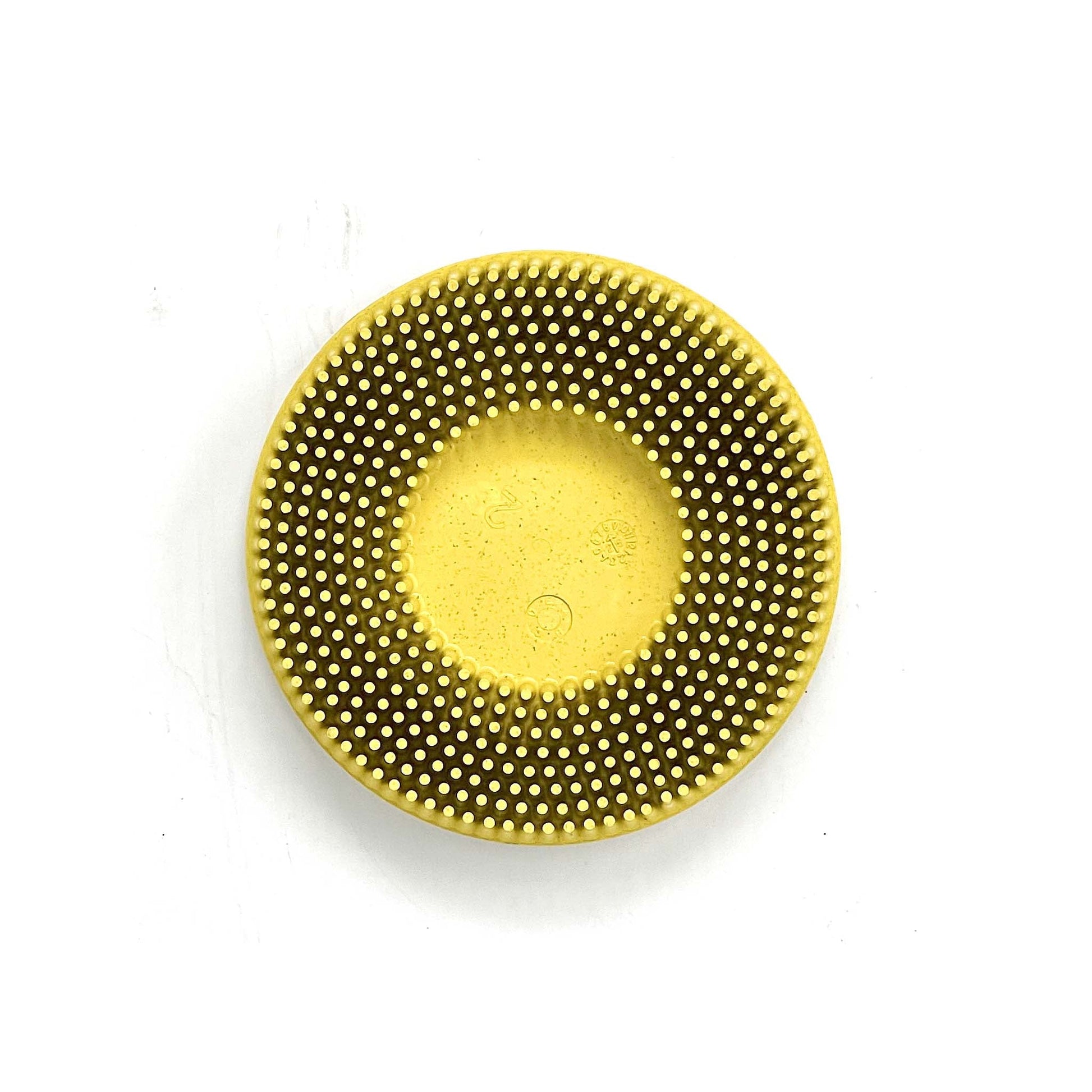 Scotch-Brite Roloc Bristle Disc 07527, 3 in x 5/8 Tapered Medium, 10/carton