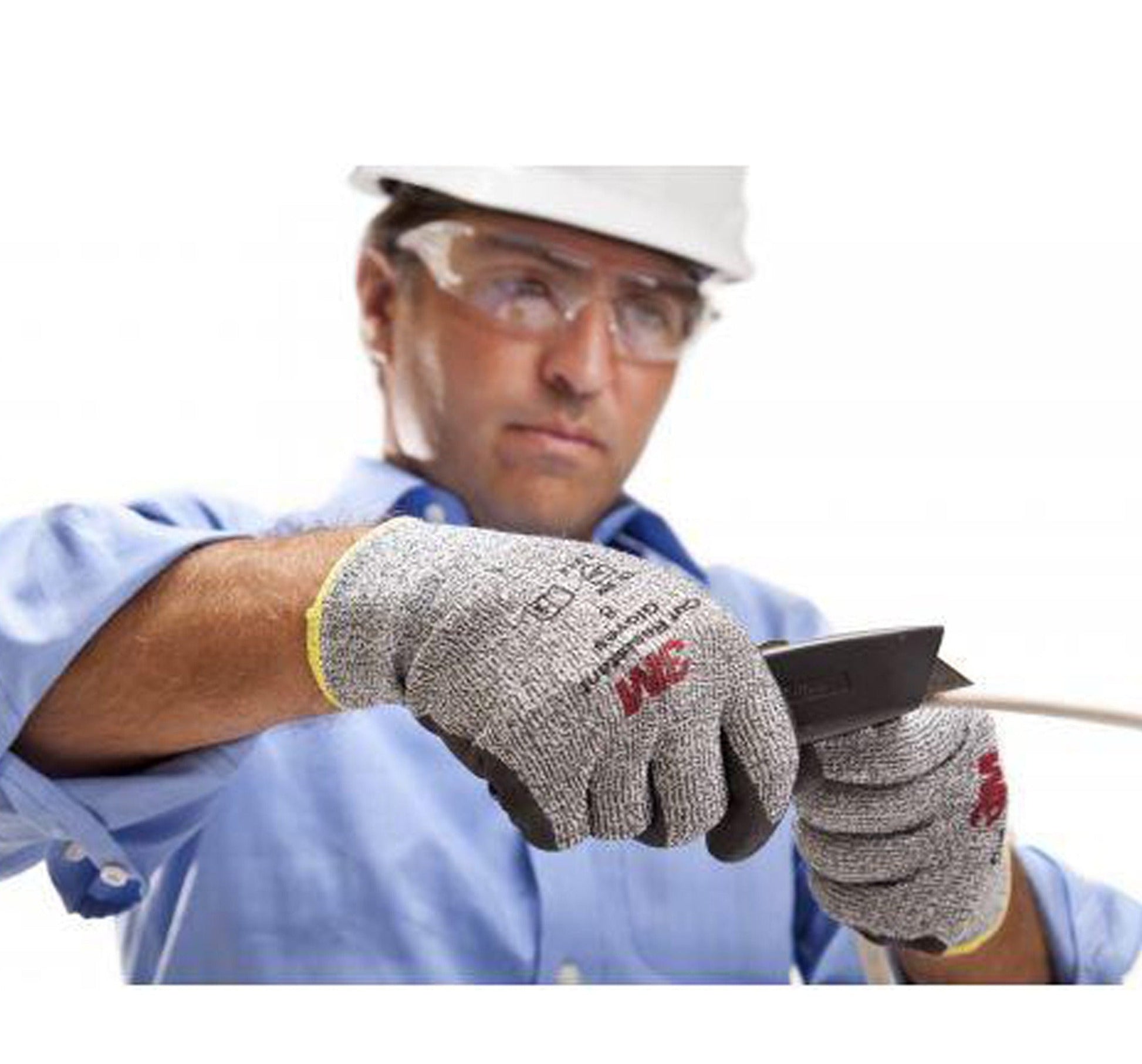 Large 3M Comfort Grip Glove CGM-CR, Cut Resistant (ANSI 3) (Pair)