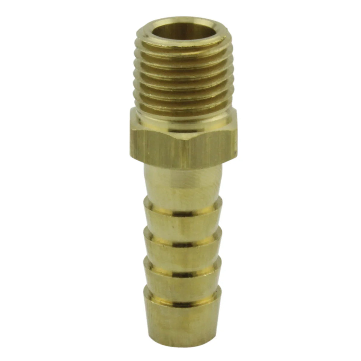 Air Hose Fitting - 3/8" Barb, 1/4" MNPT