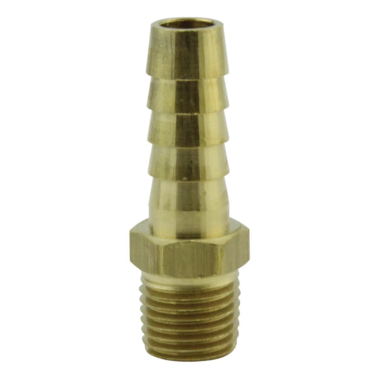 Air Hose Fitting - 3/8" Barb, 1/4" MNPT