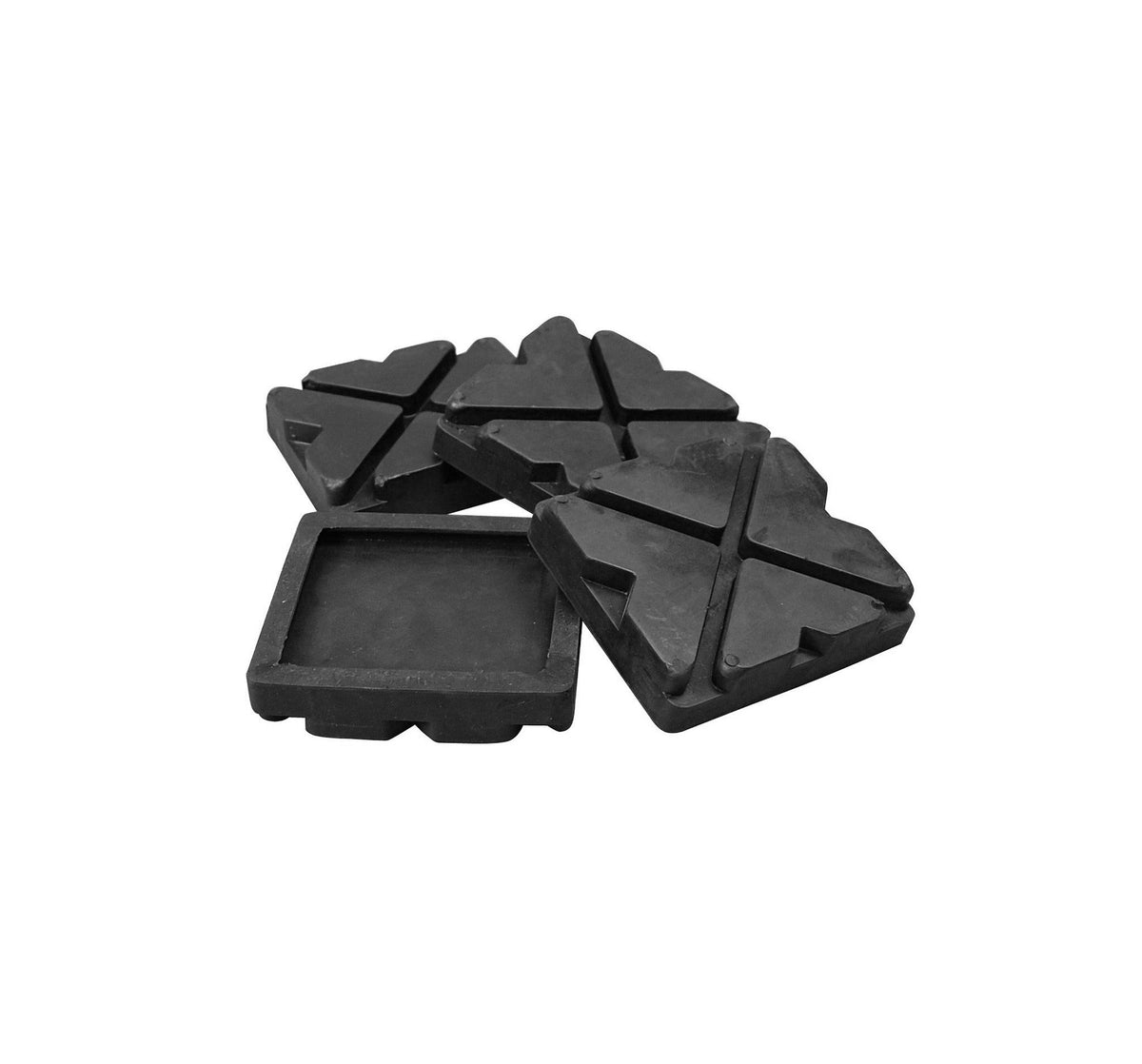 Western Rubber Arm Pad - 4-1/2" x 4" Rectangular (Pack of 4)