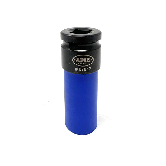 1/2in Dr. 17MM Spline Impact Socket with Sleeve