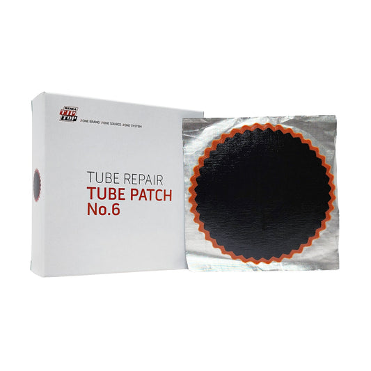 Rema 6 Tube Patch, 4" Round, Red Edge (10 bx)