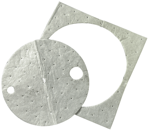 3M Universal Sorbent Pad, Heavy Duty, Drum Cover and Skirt, (25 pk)