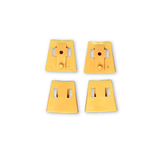 Plastic insert for Jaws Yellow - Pack of 4