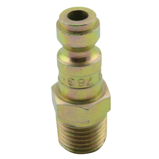 Air Plug Fitting - T-Style, 1/4" MNPT