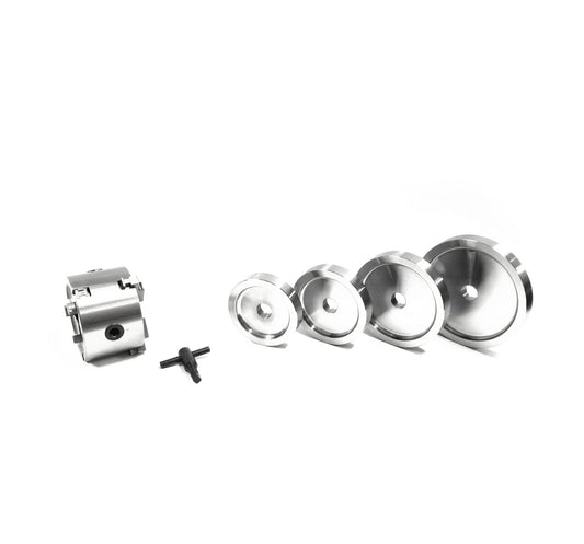 Double Chuck Adapter Set - 1" Bore, for Brake Lathes