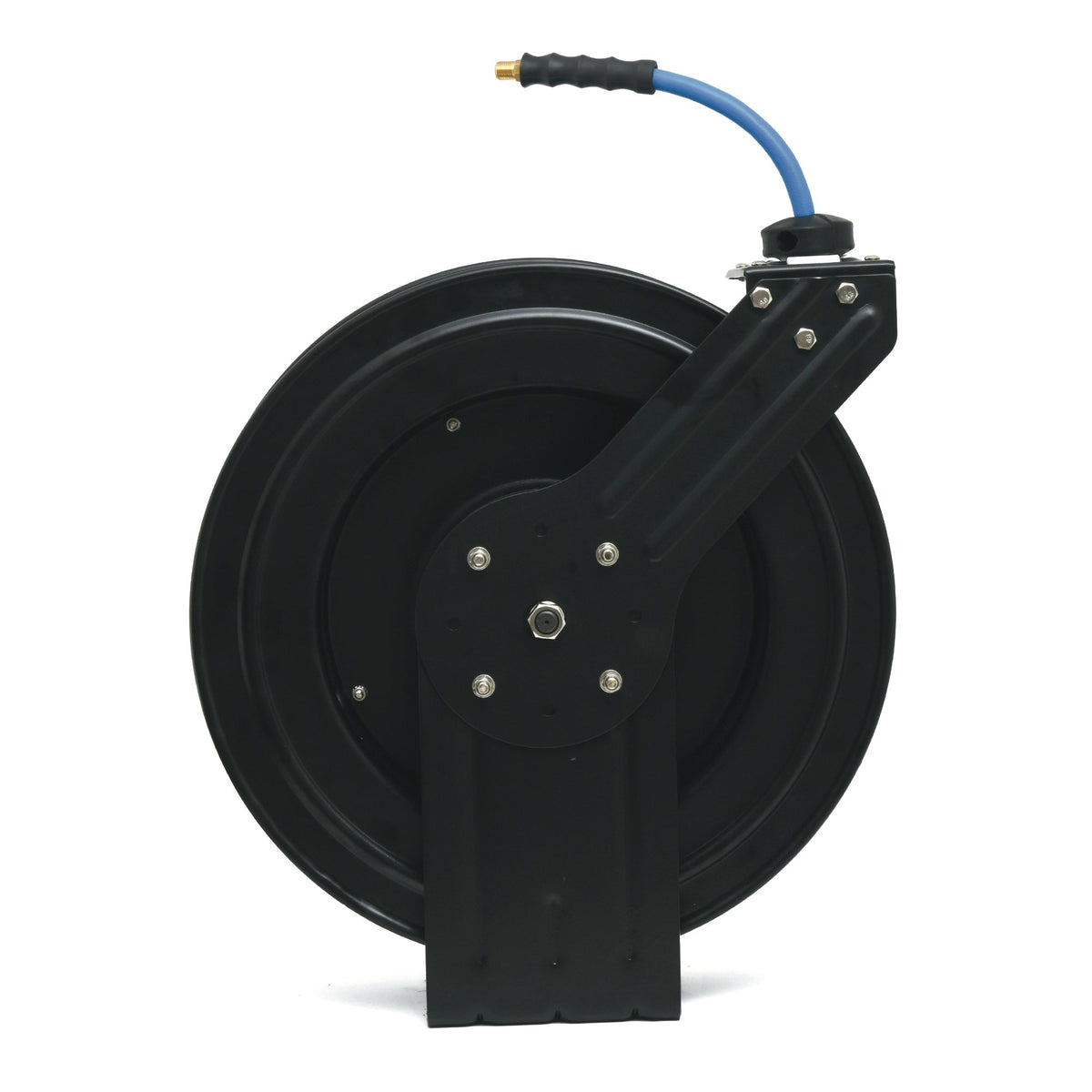 Blu-Bird Air Hose Reel - 1/2" x 50' 1/2" MPT w/ 3/8" Reducer - 300 PSI