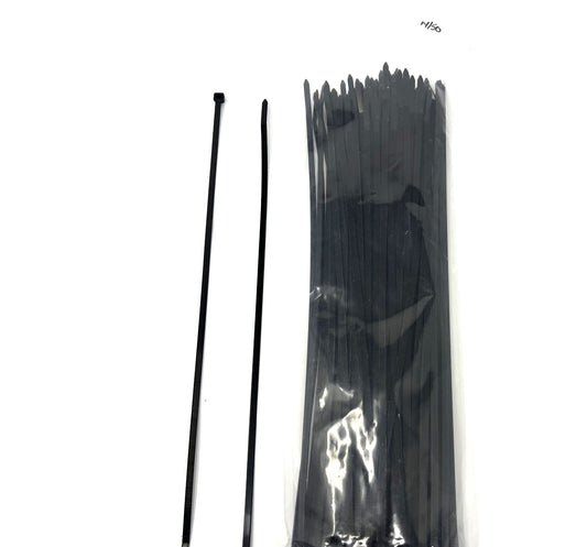 Cable/Zip Tie - Black, 14", 50 lb Capacity