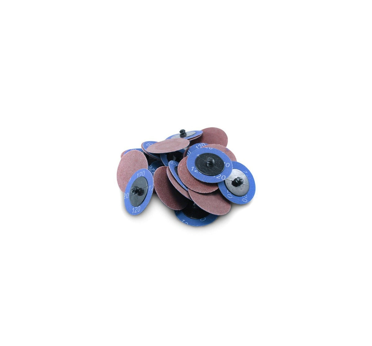 2" Aluminum Oxide Surface Discs - Roloc Style 36 Grit (25 bx)