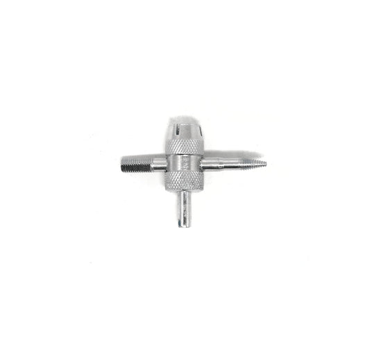 4-Way Valve Tool, Brushed Finish