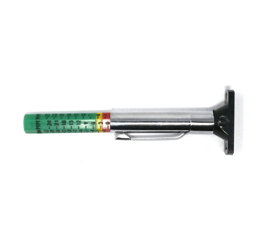 Color Coded Tread Depth Gauge 0-23mm / 0-32nds
