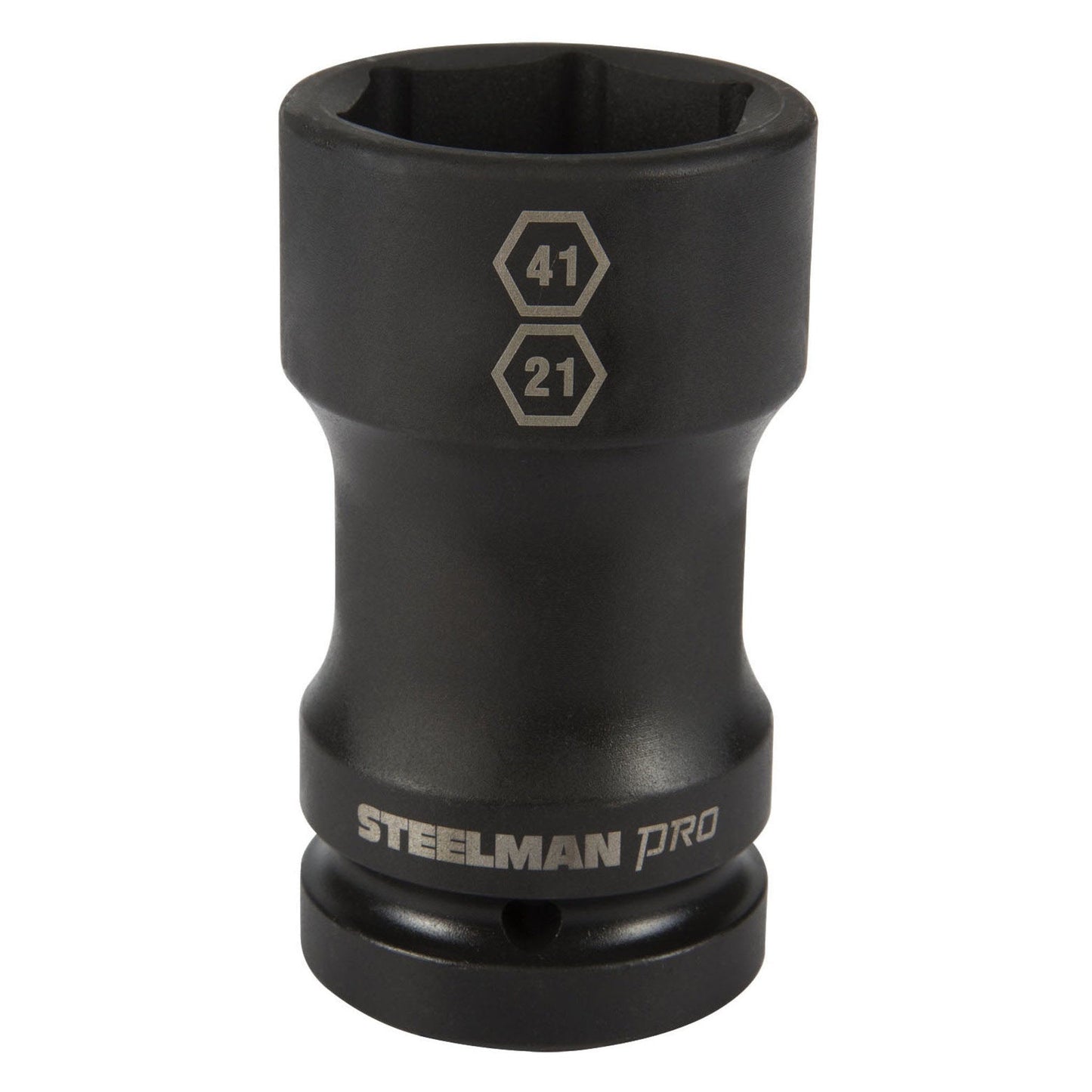 1-Inch Drive by 41mm 6-Point by 21mm 4-Point Combo Budd Wheel Impact Socket