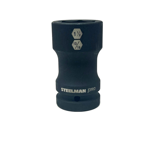1” Dr. Budd Hex and Square Impact Socket 1-1/2 in X 13/16 in.