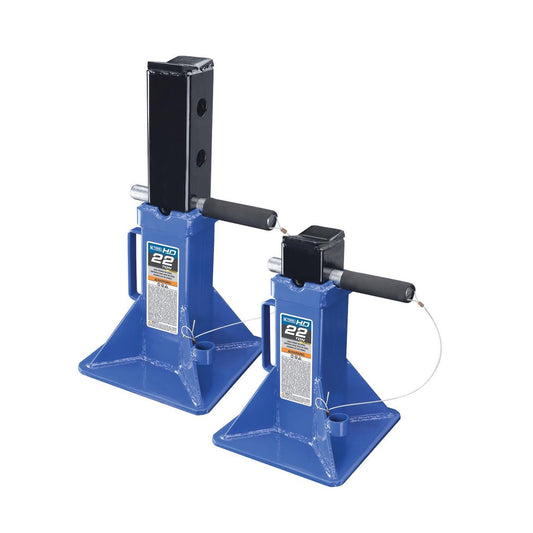 K-Tool 22 Ton Jack Stands (HD) (Pin Style)