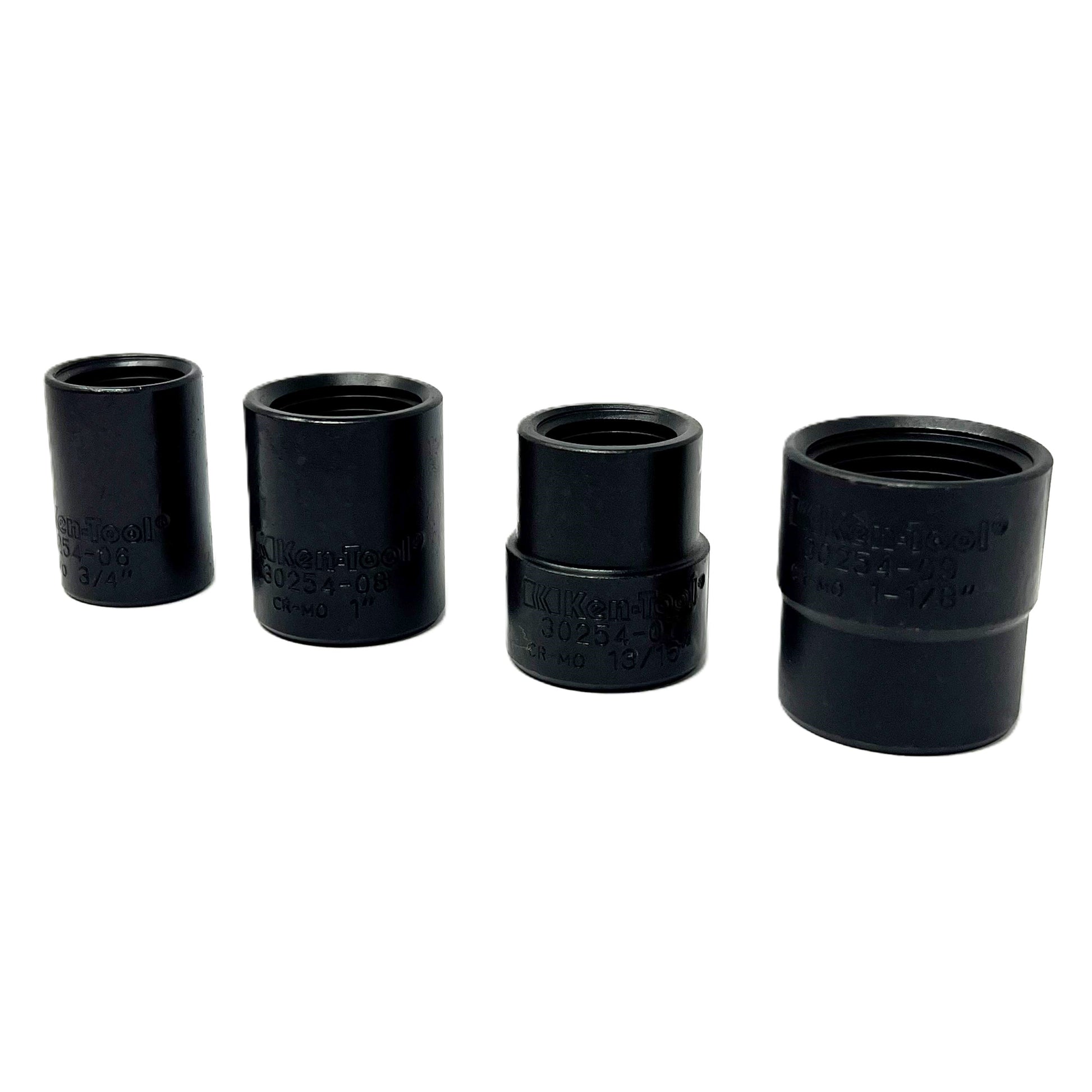4 Pc Lug Nut Remover Impact Socket Set