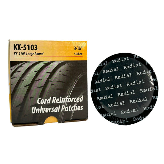 Kex 5103 Radial Repair Unit, 3-1/8" Round, 1 Ply (50 bx)