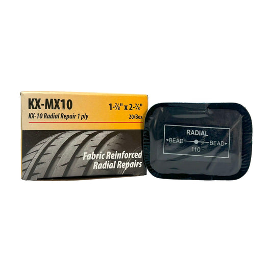 Kex MX-10 Radial Repair Unit, 2" x 3", 1 Ply (20 bx)