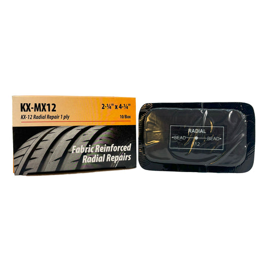Kex MX12 Radial Repair Unit, 3" x 4", 1 Ply (10 bx)