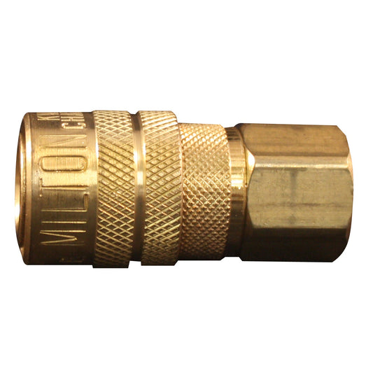 Milton 715 1/4" FNPT M Style Coupler