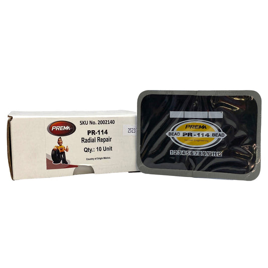 Prema PR-114 Radial Repair Unit, 5 1/4" x 3.1/4", 1 Ply (10 bx)