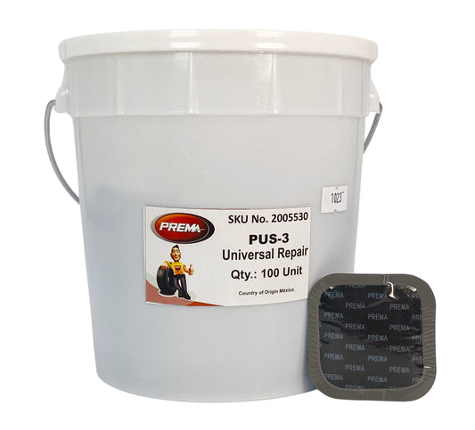 Prema PUS-3 Universal Patch, 2 1/4" Square (100 bucket)
