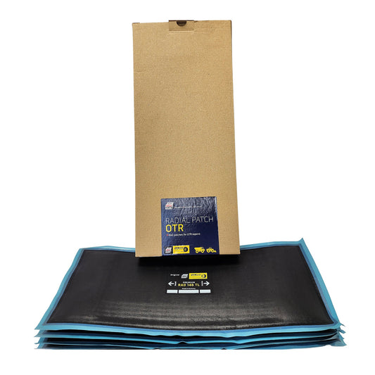Rema RAD-146 Radial Repair Unit, 7-1/4" x 17-1/4", 4-Ply (5 bx)