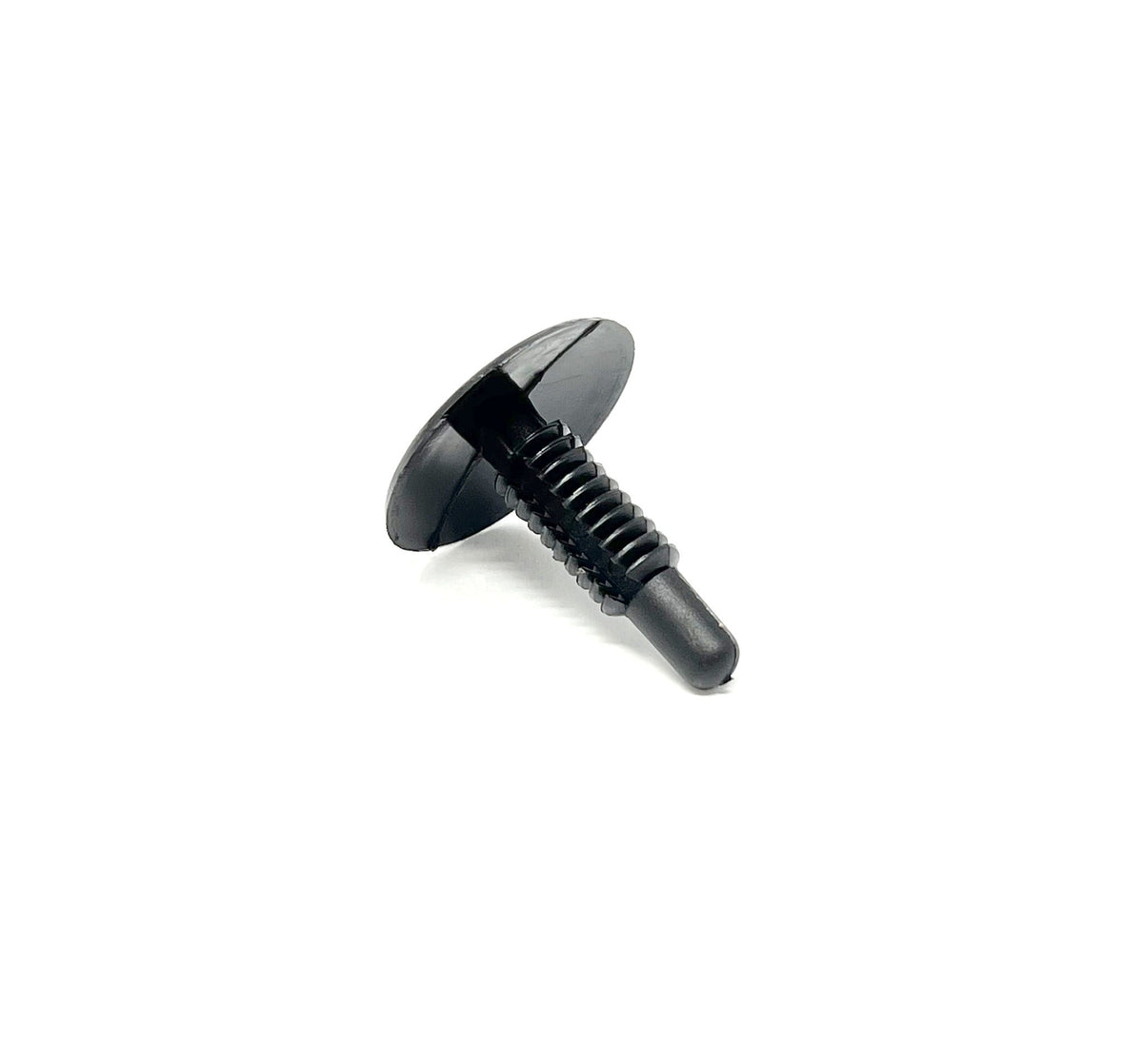 Black Nylon Trim Panel Retainer Clip . - 1/4" Hole Size 1 3/32" Stem (Pack of 50)