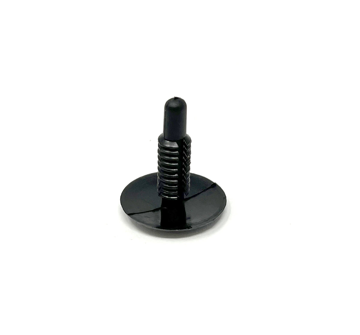 Black Nylon Trim Panel Retainer Clip . - 1/4" Hole Size 1 3/32" Stem (Pack of 50)