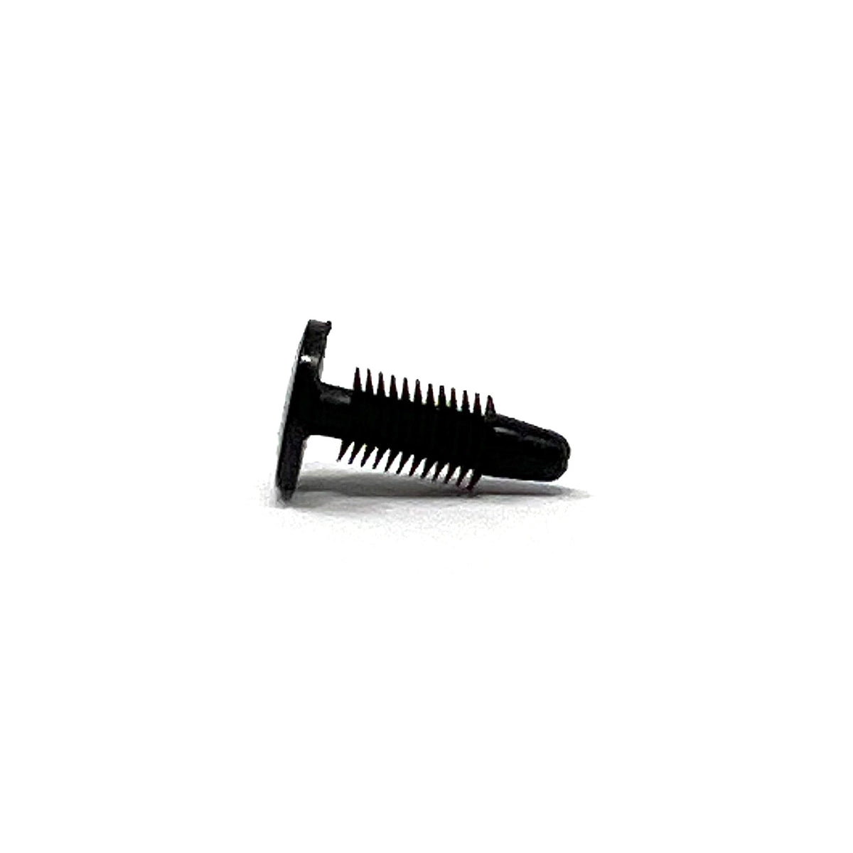 Black Nylon Trim Panel Ret - 1/4" Hole 1/2" Hd 23/32" Stem (50pk)
