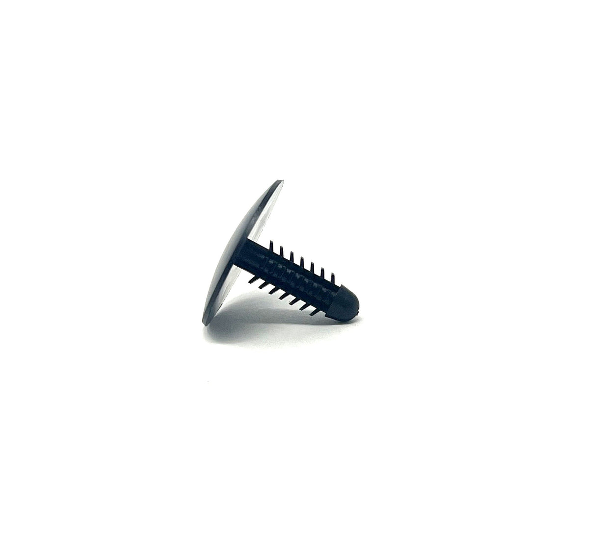 Black Universal Nylon Fascia Panel Retainer Head Diameter 25mm, Stem Diameter 7.5mm, Stem Length 20mm Chrysler # 6501067 (Pack of 50)